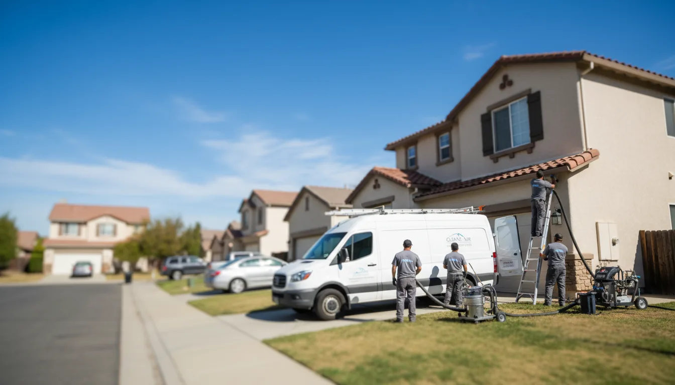 Air Duct Cleaning in Fullerton, CA near me